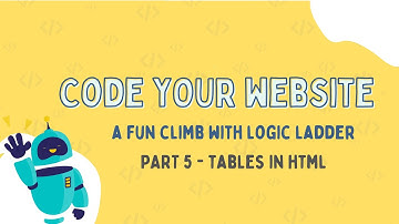 HTML Tables Explained | How to Structure Data with Tables (Code Your Website: Part 5)