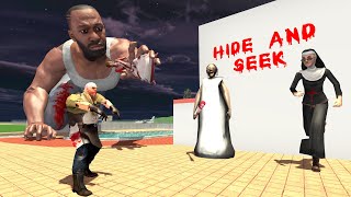 Franklin Play Hide And Seek With Granny (Funny Story) | INDIAN BIKE DRIVING 3D screenshot 5