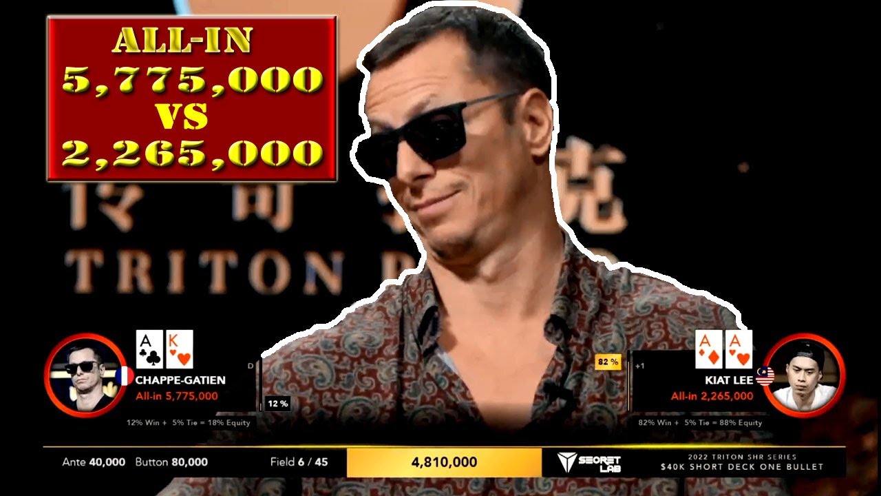 CHAPPE-GATIEN VS KIAT LEE - Final Table (Triton Poker Cyprus 2022 - Event)  - YouTube