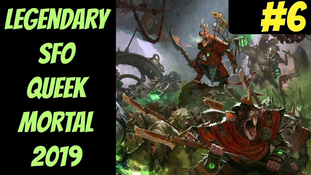 gaming logo Legendary Skaven SFO Mod In-Depth #6 (Queek) -- Mortal Empires -- Total War: Warhammer 2