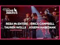 Reba McEntire, Erica Campbell, Tauren Wells, Joseph Habedank (48th Dove Awards)