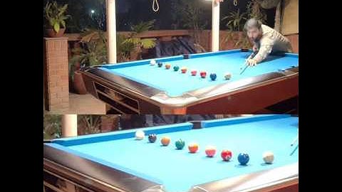 Pool Practice Drill #2 Short Line up Routine