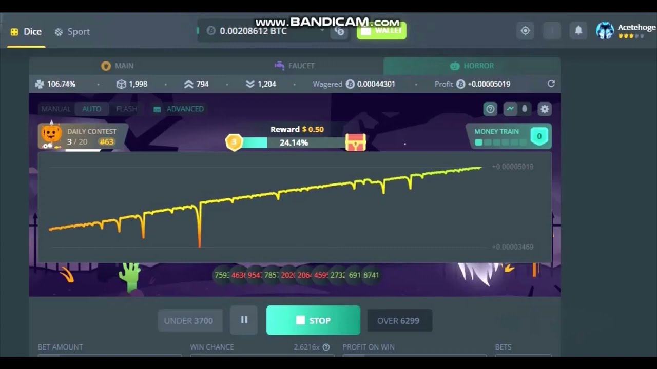 Duckdice - Low Balance Advanced Multi-Chance Preset Strategy 