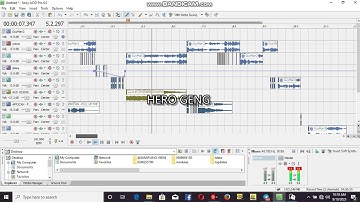 Sony Acid Scratch Pattern
