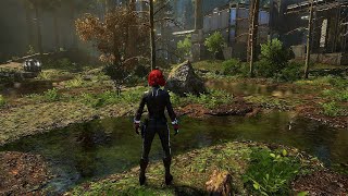 Marvel's Avengers PS4 - MCU Avengers Age of Ultron Black Widow Suit Combat Gameplay