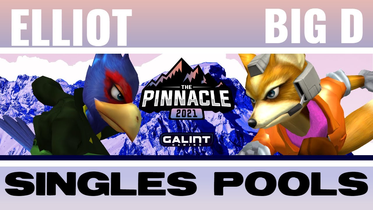 CACAW | Big D (Fox) vs Elliot (Falco) - Pinnacle 2021 Melee Singles Pools