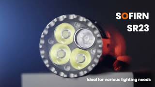 🔦 SOFIRN SR23 +– UV мощен EDC фенер 3300 Лумена / универсален фенер за ежедневна употреба