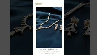 Contemporary AD Diamonds Necklace Set screenshot 3
