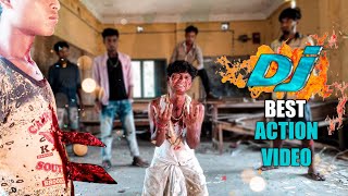 Allu Arjun action scene | Dj fight scene | Dj action scene | allu arjun action video