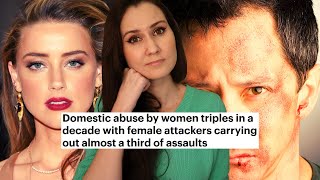 Apparently VIOLENT and ABUSIVE women are less harmful (Amber Heard/Johnny Depp case study)