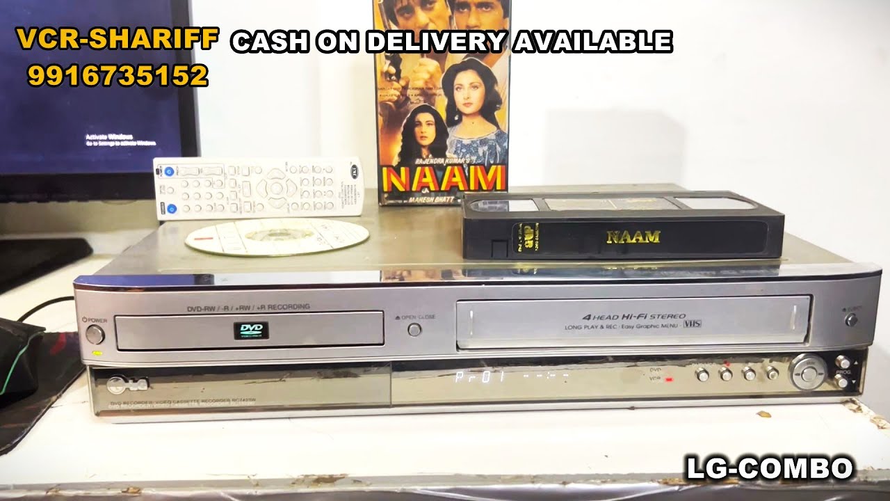 VCR+DVD SOLD OUT BANGALORE TO ALIGARH YouTube