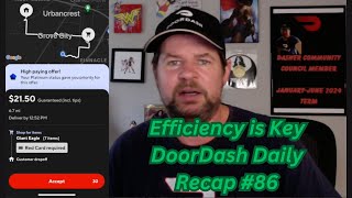 Efficiency is Key: Making the most out of today's DoorDash shopping orders