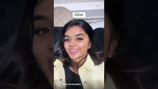 First time lash extension + parent’s reaction😳