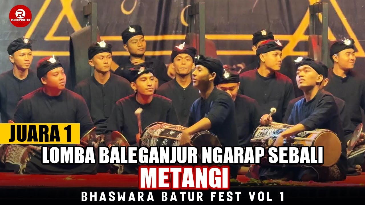 Juara 1 Metangi, Lomba Baleganjur Ngarap Sebali | Bhaswara Batur Fest VOL 1