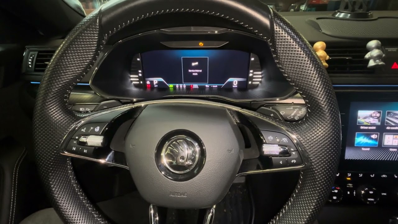 Skoda Superb 2019 - 2024 Service and Inspection Reset