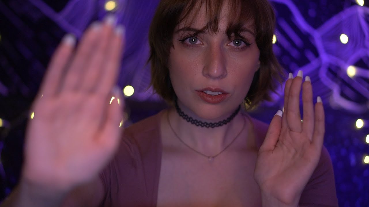 ASMR Experimental Hand Movements, Visual Triggers, & Mouth Sounds, Tongue Clicking