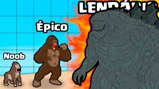 A EVOLUÇÃO DE UM KAIJU PARA VENCER AS BATALHAS ÉPICAS | Godzilla vs Kong: Epic Kaiju Brawl screenshot 2