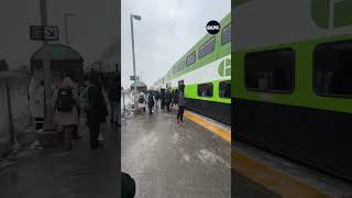 GO Train riders still facing delays caused by derailed train