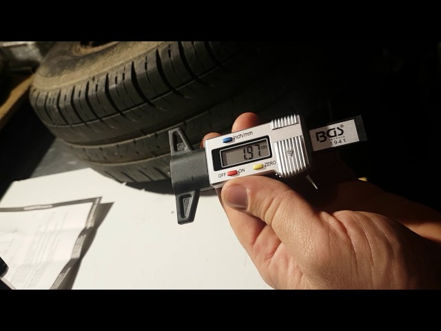 Jauge de profondeur de pneu, outil de mesure de profondeur de pneu de  voiture