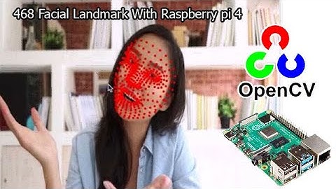 face landmarks detection| raspberry pi 4 mediapipe | Computer Vision | face landmarks mediapipe
