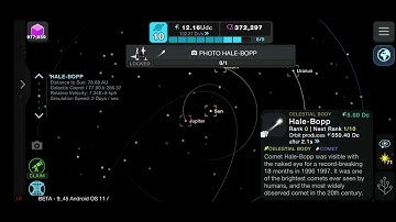 capturing Hale Bopp ☄️ comet, cell to singularity Beyond