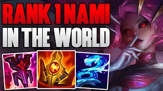 RANK 1 NAMI IN THE WORLD FULL GAMEPLAY! | CHALLENGER NAMI SUPPORT GAMEPLAY | Patch 13.20 S13