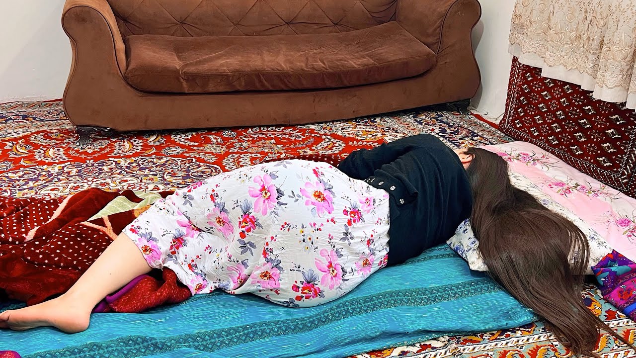 Simple village life | How to make traditional and local bread in a rural style | Shirmal bread 