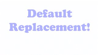 Sims 4 Default Replacement