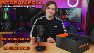 New Cougar Screamer X  Microphone Unboxing and Showcase