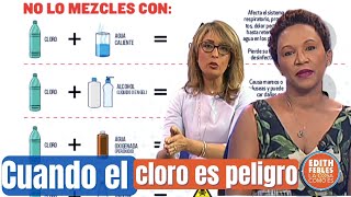 Mezclas  ?????????? de productos que no debemos hacer en el hogar