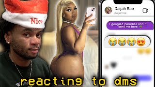 Reacting To My Subscriber&#39;s WILD DM&#39;s