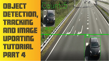 Object Detection, Tracking and Image Updating Tutorial Part 4-  flashing lines and image update