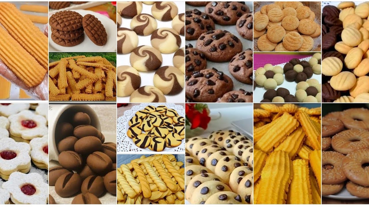 20 فكرة بسكوت 😱هيخلوكي ملكه الحلويات في بيتك🙈