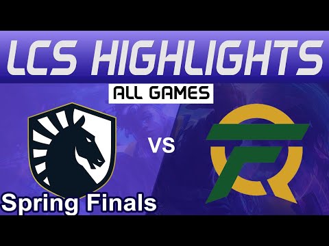 TL vs FLY ALL GAMES Spring Finals LCS 2024 Highlights Team Liquid vs FlyQuest by Onivia