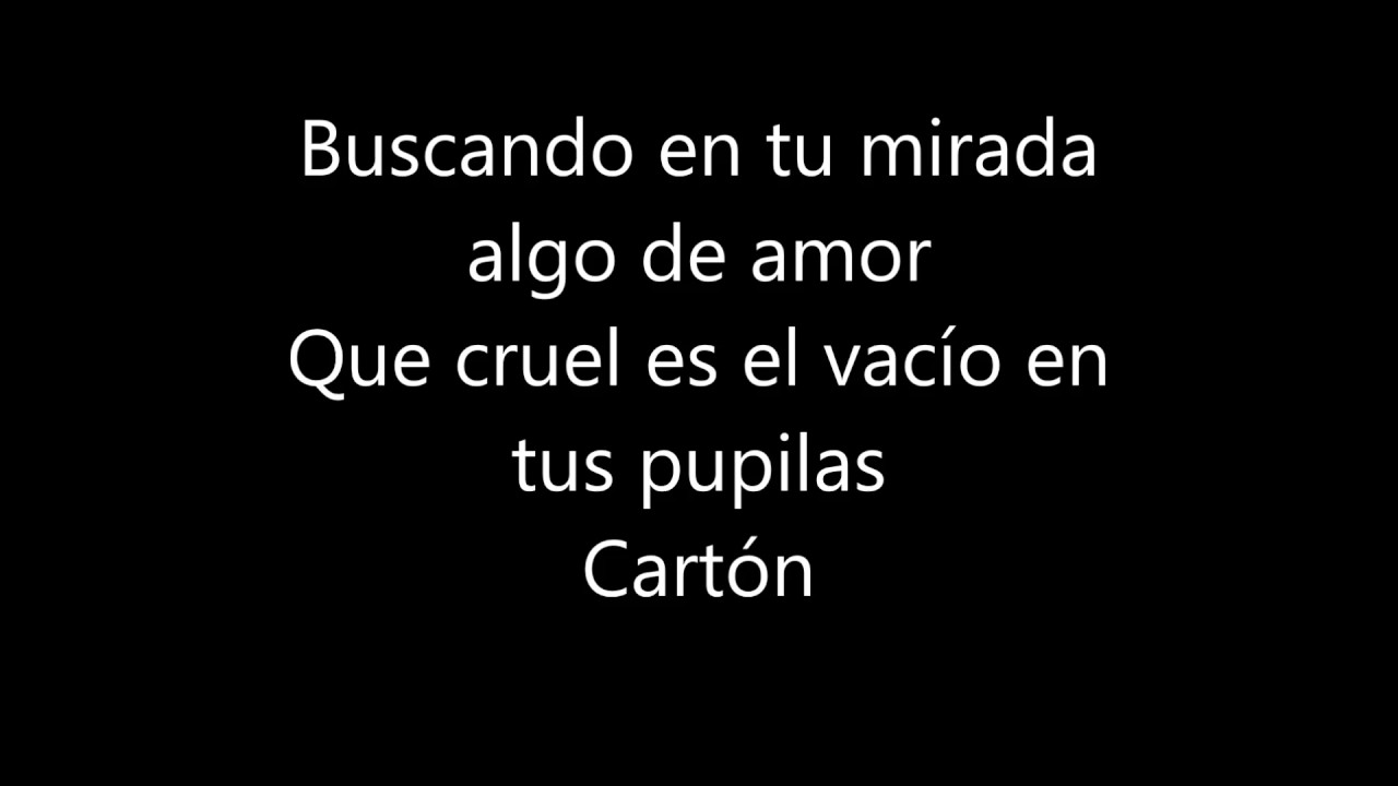 La tonta letra Jimena Barón - YouTube