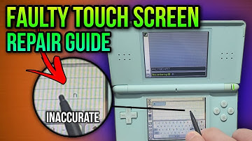 DS Lite Broken Touch Screen REPAIR GUIDE - How to fix DS Lite Touch Screen Digitizer Replacement