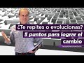 ¿Te repites o evolucionas? 5 puntos para lograr el cambio 🔥 | Horacio Marchand