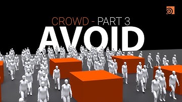 Crowd Simulation in Houdini - Crowd Part 3 | Houdini Tutorial