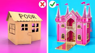 RICH VS POOR MAKEOVER 💝 Rich vs Poor vs Giga Rich Challenge 📦 Dream House By YayTime! FUN
