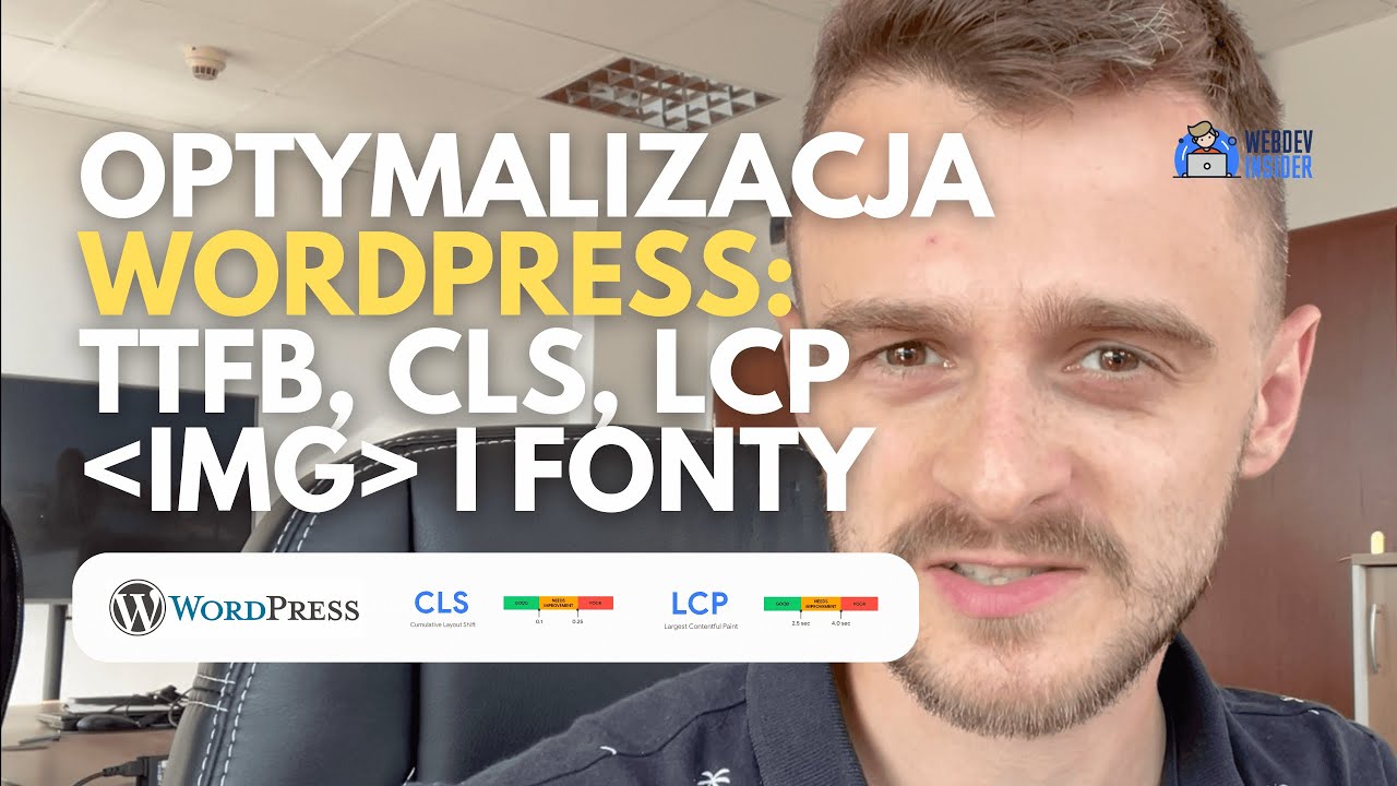 Laboratorium Wydajności #3: optymalizacja Wordpress (TTFB, LCP, CLS, obrazki i fonty)