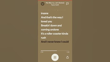 The Way I Loved You 💛 #taylorswift #taylornation