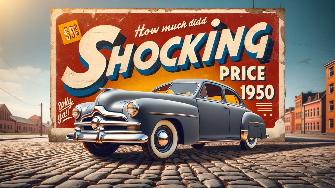 How Much Did A Car Cost In 1950? - YouTube