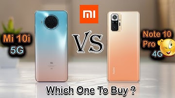 Redmi note 10 Pro vs Mi 10i | Full Comparison | Price | Release Date | Official Updates | Everything
