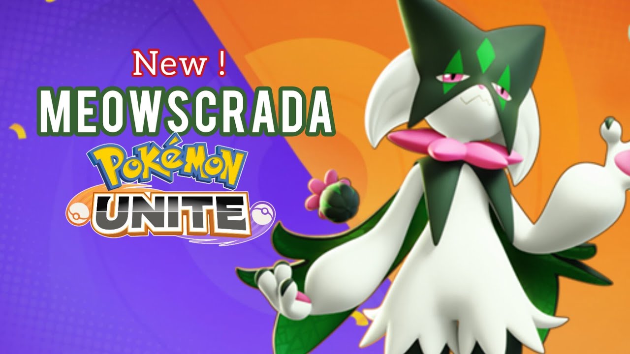POKEMON UNITE MEOWSCRADA GAMEPLAY !!!!!!! ⚡ pokemon pokemonunite