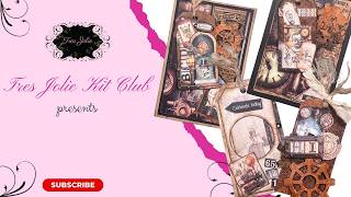 DIY Steampunk Cards & Tags for Tres Jolie Kit Club
