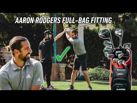 Aaron Rodgers Full Bag Fitting at The Kingdom | TaylorMade Golf