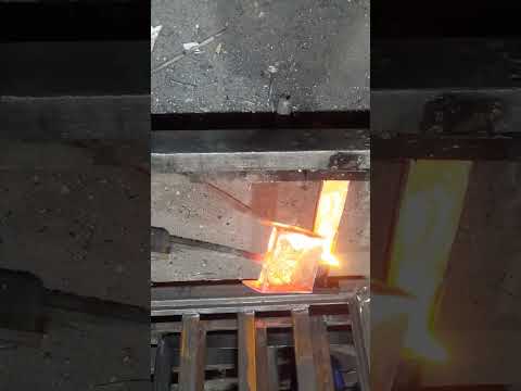 ذوب فلز برنج برای باربندچاقو