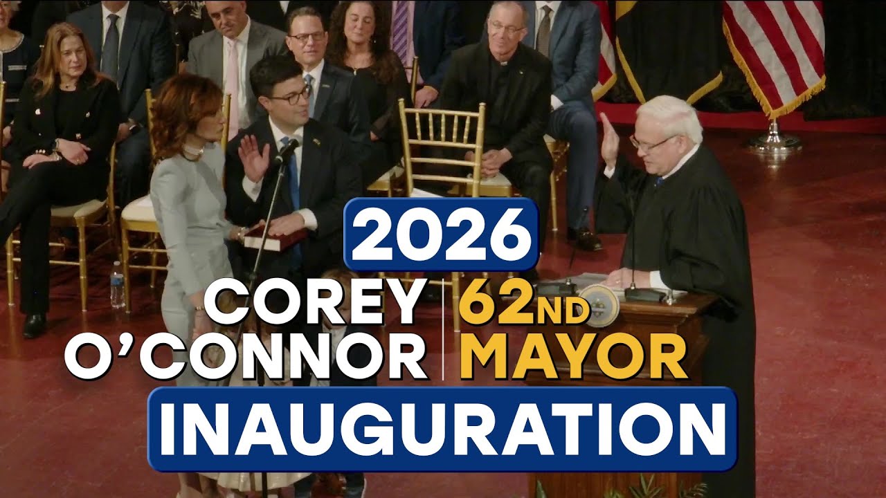Mayor-Elect Corey O'Connor Inauguration Ceremony - 1/5/26