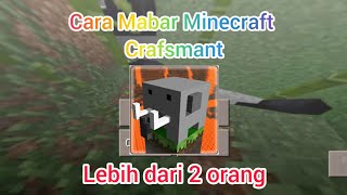 Cara Mabar (jarak dekat) Minecraft Craftsman Lebih dari 2 orang