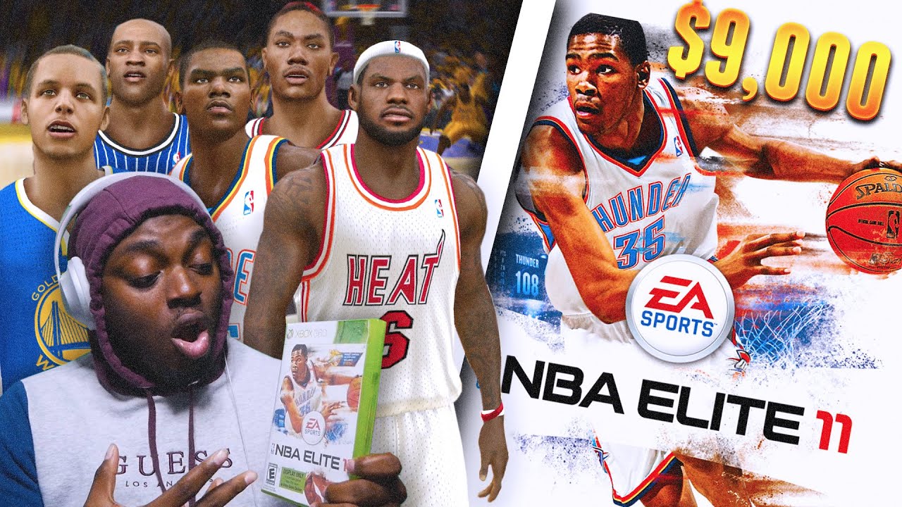 Playing The RAREST and WORST Basketball Game EVER!! NBA Elite 11